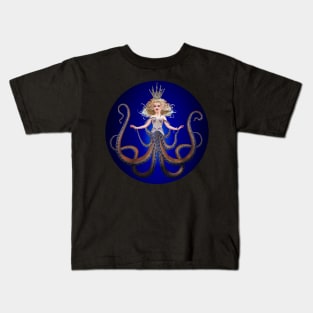 Octopus Queen Kids T-Shirt